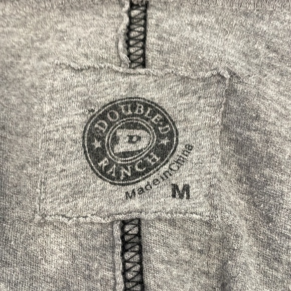 Double D Ranch Top Women Medium Grey Tunic Embellished Rattlesnake long sleeve - Picture 6 of 9